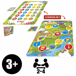 Hasbro Gaming Twister Junior, gioco in scatola, tappetino da gioco fronte-retro, 2 giochi in 1, gioco per bambini e bambine - Vista aggiuntiva 4