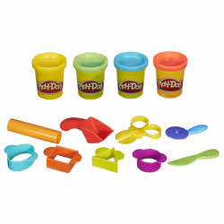Play-Doh B1169EU4, 3 anno/i, Argilla, Argilla da modellazione, Multicolore
