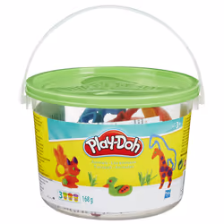 Play-Doh Mini Secchielli (vesetti di pasta da modellare e accessori inclusi) - Vista aggiuntiva 4