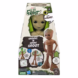 Marvel "I Am Groot", Groot balla e cresce, action figure interattiva da 34 cm, giocattoli - Vista aggiuntiva 5