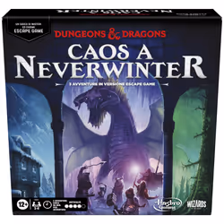 Hasbro Gaming Dungeons & Dragons Caos a Neverwinter, un gioco di misteri ed enigmi in versione Escape Game, gioco da tavolo di escape room di D&D, da 2 a 6 giocatori - Vista aggiuntiva 6