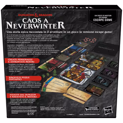 Hasbro Gaming Dungeons & Dragons Caos a Neverwinter, un gioco di misteri ed enigmi in versione Escape Game, gioco da tavolo di escape room di D&D, da 2 a 6 giocatori - Vista aggiuntiva 7