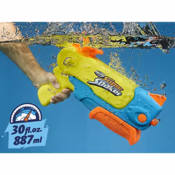 Nerf Super Soaker Wave Spray, blaster ad acqua, beccuccio mobile che crea un getto ondoso travolgente, giochi all'aperto e giocattoli ad acqua - Vista aggiuntiva 5