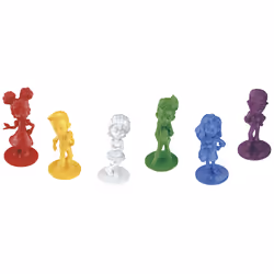 Cluedo Junior Refresh, gioco in scatola tabellone fronte-retro, 2 giochi in 1, gioco di mistero per bambini e bambine più piccoli, giochi da tavolo per bambini e bambine - Vista aggiuntiva 5