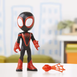 Marvel Spidey e I Suoi Fantastici Amici, mega Miles Morales, action figure da 22,5 cm, giocattolo per età prescolare, dai 3 anni in su - Vista aggiuntiva 6