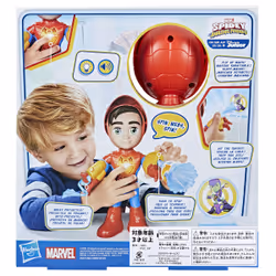 Marvel Spidey e I Suoi Fantastici Amici, Spidey Personaggio Elettronico, action figure da 25 cm con luci e suoni, giocattoli per età prescolare per bambini e bambine dai 3 anni in su - Vista aggiuntiva 5