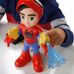 Marvel Spidey e I Suoi Fantastici Amici, Spidey Personaggio Elettronico, action figure da 25 cm con luci e suoni, giocattoli per età prescolare per bambini e bambine dai 3 anni in su - Vista aggiuntiva 6