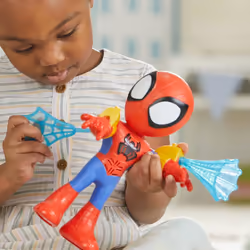 Marvel Spidey e I Suoi Fantastici Amici, Spidey Personaggio Elettronico, action figure da 25 cm con luci e suoni, giocattoli per età prescolare per bambini e bambine dai 3 anni in su - Vista aggiuntiva 7