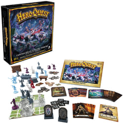 Avalon Hill , HeroQuest, pack delle imprese L'Ascesa della Luna e del Terrore, dai 14 anni in su, da 2 a 5 giocatori, richiede il Sistema di Gioco Base HeroQuest per poter giocare