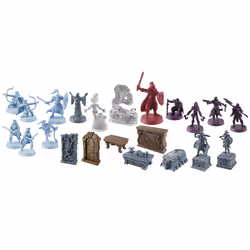 Avalon Hill , HeroQuest, pack delle imprese L'Ascesa della Luna e del Terrore, dai 14 anni in su, da 2 a 5 giocatori, richiede il Sistema di Gioco Base HeroQuest per poter giocare