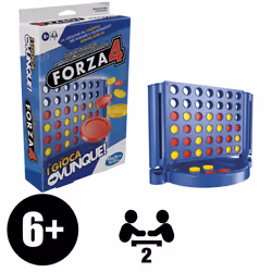 Hasbro Gaming Forza 4, I Gioca Ovunque, gioco portatile per 2 giocatori, gioco da viaggio per bambini e bambine - Vista aggiuntiva 4