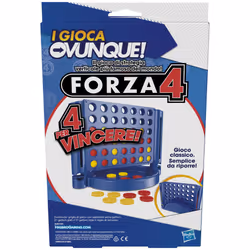 Hasbro Gaming Forza 4, I Gioca Ovunque, gioco portatile per 2 giocatori, gioco da viaggio per bambini e bambine - Vista aggiuntiva 6