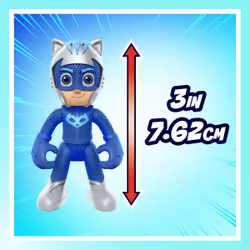 PJ Masks Super Pigiamini, Playset PJ Power Q, set del quartier generale dei Superpigiamini con auto e action figure, giocattoli a tema supereroi per bambini e bambine dai 3 anni in su - Vista aggiuntiva 5