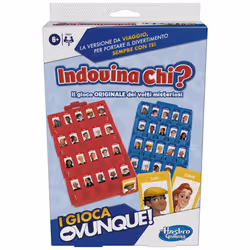 Hasbro Gaming Indovina Chi? I Gioca Ovunque, il gioco originale dei volti misteriosi per bambini e bambine, gioco portatile per 2 giocatori, gioco da viaggio per bambini e bambine - Vista aggiuntiva 6
