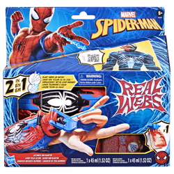 Marvel Spider-Man Hasbro , Real Webs Ultimate Blaster, Blaster di ragnatele, blaster 2 in 1, giocattolo per i giochi d'imitazione, costume di Spider-Man, giocattoli di Spider-Man - Vista aggiuntiva 4