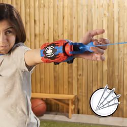 Marvel Spider-Man Hasbro , Real Webs Ultimate Blaster, Blaster di ragnatele, blaster 2 in 1, giocattolo per i giochi d'imitazione, costume di Spider-Man, giocattoli di Spider-Man - Vista aggiuntiva 6