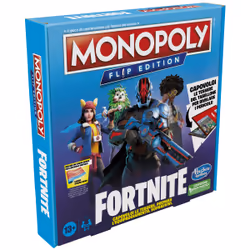Monopoly Flip Edition: Fortnite, gioco da tavolo dai 13 anni in su, ispirato al videogioco Fortnite, giochi da tavolo per adulti e adolescenti, da 2 a 4 giocatori - Vista aggiuntiva 7