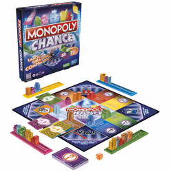 Monopoly Chance, gioco da tavolo, gioco per famiglie di veloce da 2 a 4 giocatori - Vista aggiuntiva 4
