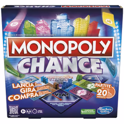 Monopoly Chance, gioco da tavolo, gioco per famiglie di veloce da 2 a 4 giocatori - Vista aggiuntiva 6