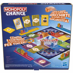 Monopoly Chance, gioco da tavolo, gioco per famiglie di veloce da 2 a 4 giocatori - Vista aggiuntiva 7