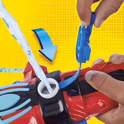 Nerf Marvel Spider-Man Marvel, blaster Strike 'N Splash di Spider-Man, giocattoli di supereroi, soaker di Spider-Man - Vista aggiuntiva 7