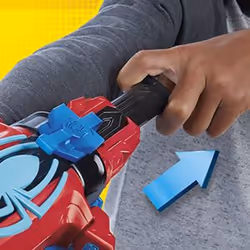 Nerf Marvel Spider-Man Marvel, blaster Strike 'N Splash di Spider-Man, giocattoli di supereroi, soaker di Spider-Man - Vista aggiuntiva 8