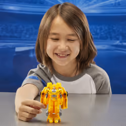 Transformers Robot Battlers, action figure di Bumblebee (B-127) - Vista aggiuntiva 8
