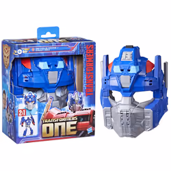 Transformers Maschera Optimus Prime 2 in 1, action figure e maschera 2 in 1 di Optimus Prime (Orion Pax)