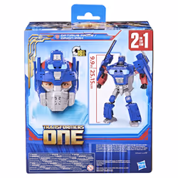 Transformers Maschera Optimus Prime 2 in 1, action figure e maschera 2 in 1 di Optimus Prime (Orion Pax) - Vista aggiuntiva 5