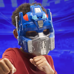 Transformers Maschera Optimus Prime 2 in 1, action figure e maschera 2 in 1 di Optimus Prime (Orion Pax) - Vista aggiuntiva 8