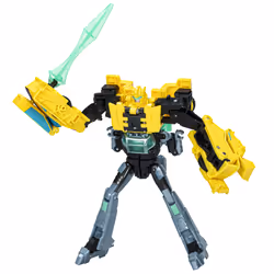 Transformers EarthSpark - Cyber-Combiner, action figure di Bumblebee e Mo Malto - Vista aggiuntiva 4