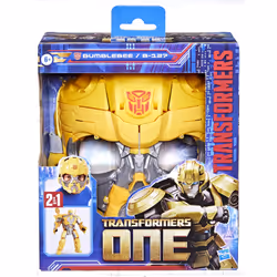 Transformers Maschera Bumblebee 2 in 1, action figure e maschera 2 in 1 di Bumblebee B-127 - Vista aggiuntiva 4