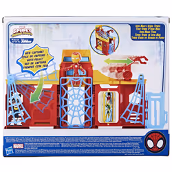 Marvel Spidey e I Suoi Fantastici Amici, La Casa di Tony Stark, playset con action figure di Iron Man - Vista aggiuntiva 6