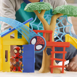 Marvel Spidey e I Suoi Fantastici Amici, Il Parco Giochi di Spidey, playset con action figure di Spidey - Vista aggiuntiva 7
