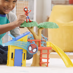 Marvel Spidey e I Suoi Fantastici Amici, Il Parco Giochi di Spidey, playset con action figure di Spidey - Vista aggiuntiva 8