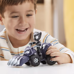 Marvel Spidey e I Suoi Fantastici Amici, set Black Panther Panther Patroller, action figure con veicolo e accessorio, giocattoli per età prescolare - Vista aggiuntiva 8
