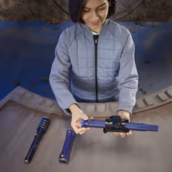 Star Wars Lightsaber Forge Kyber Core, Darksaber, spada laser elettronica personalizzabile - Vista aggiuntiva 7