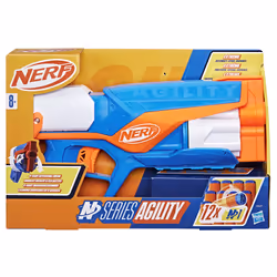 Nerf N Series N-Series, Agility, blaster con 12 dardi N1, tamburo da 6 dardi, giocattoli per bambini e bambine dagli 8 anni in su - Vista aggiuntiva 5