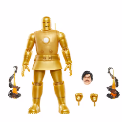 Marvel Legends Series Iron Man (Model 01 - Gold) - Vista aggiuntiva 2