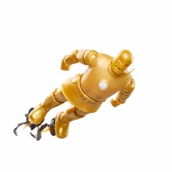 Marvel Legends Series Iron Man (Model 01 - Gold) - Vista aggiuntiva 4