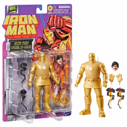 Marvel Legends Series Iron Man (Model 01 - Gold) - Vista aggiuntiva 5