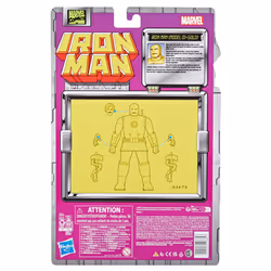Marvel Legends Series Iron Man (Model 01 - Gold) - Vista aggiuntiva 7