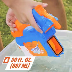 Nerf Super Soaker Flip Fill, soaker con 4 diversi getti d'acqua, riempimento rapido, serbatoio da 887 mm, giochi d'acqua - Vista aggiuntiva 7