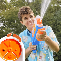 Nerf Super Soaker Flip Fill, soaker con 4 diversi getti d'acqua, riempimento rapido, serbatoio da 887 mm, giochi d'acqua - Vista aggiuntiva 8