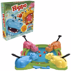 Hasbro Gaming Hungry Hungry Hippos Gioco da tavolo Festa - Vista aggiuntiva 3
