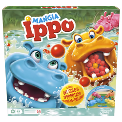 Hasbro Gaming Mangia Ippo Refresh, gioco da tavolo, per bambini dai 4 anni in su, da 2 a 4 giocatori - Vista aggiuntiva 5