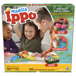 Hasbro Gaming Mangia Ippo Refresh, gioco da tavolo, per bambini dai 4 anni in su, da 2 a 4 giocatori - Vista aggiuntiva 6