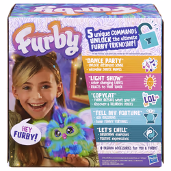 Furby Aurora Furborealis, si illumina al buio, giocattolo di peluche interattivo - Vista aggiuntiva 4