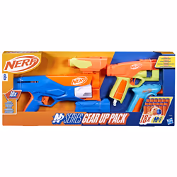 Nerf N Series N- Series - Gear Up Pack, confezione da 3 blaster, 18 dardi N1, giocattoli per giochi all'aperto per bambini e bambine dagli 8 anni in su - Vista aggiuntiva 5