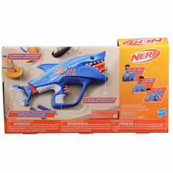Nerf Junior Wild - Sharkfire, blaster a dardi facile da usare - Vista aggiuntiva 4